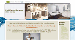 Desktop Screenshot of pmhinstallations.co.uk